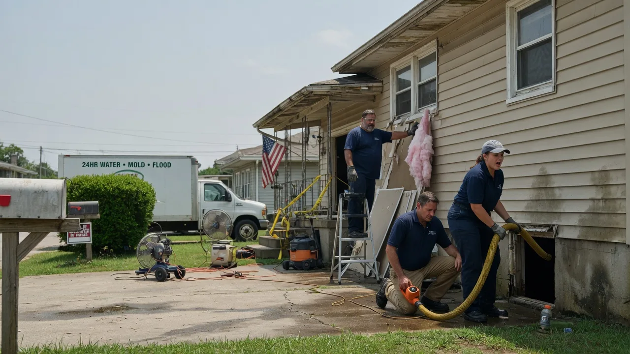 Water Damage Repair in Caddo Mills, TX near me